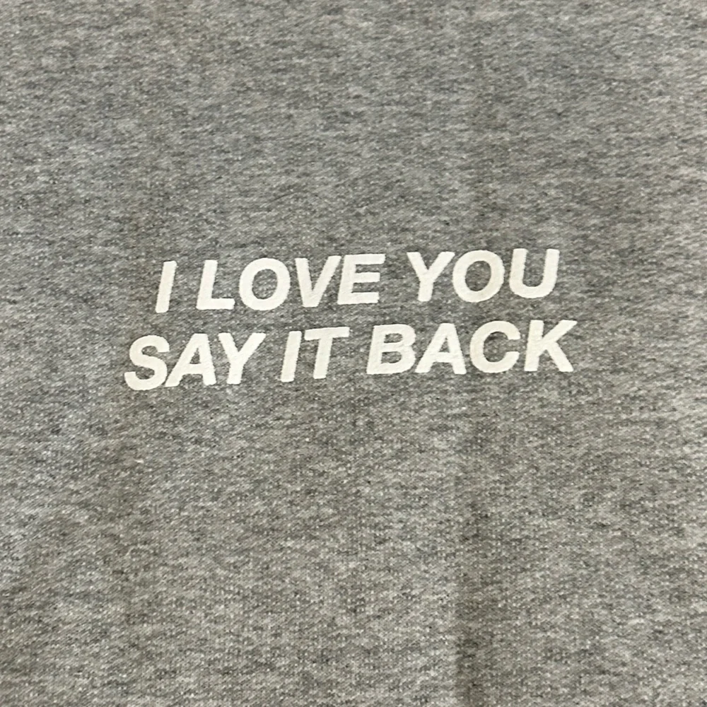 LONELY GHOST Gray Crewneck Sweater - Picture 2 of 3